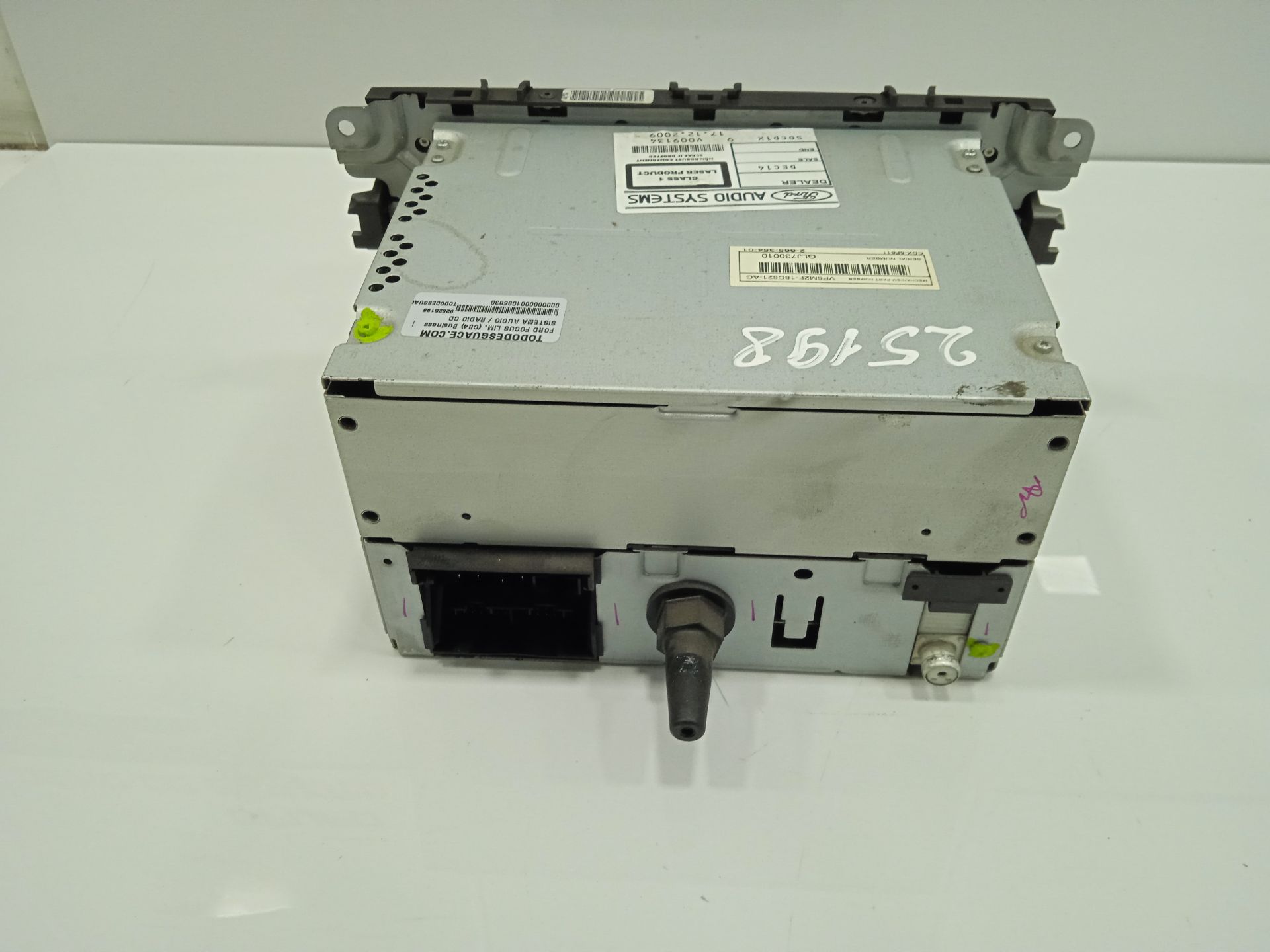 Sistema audio / radio cd ford focus berlina (cb4) business