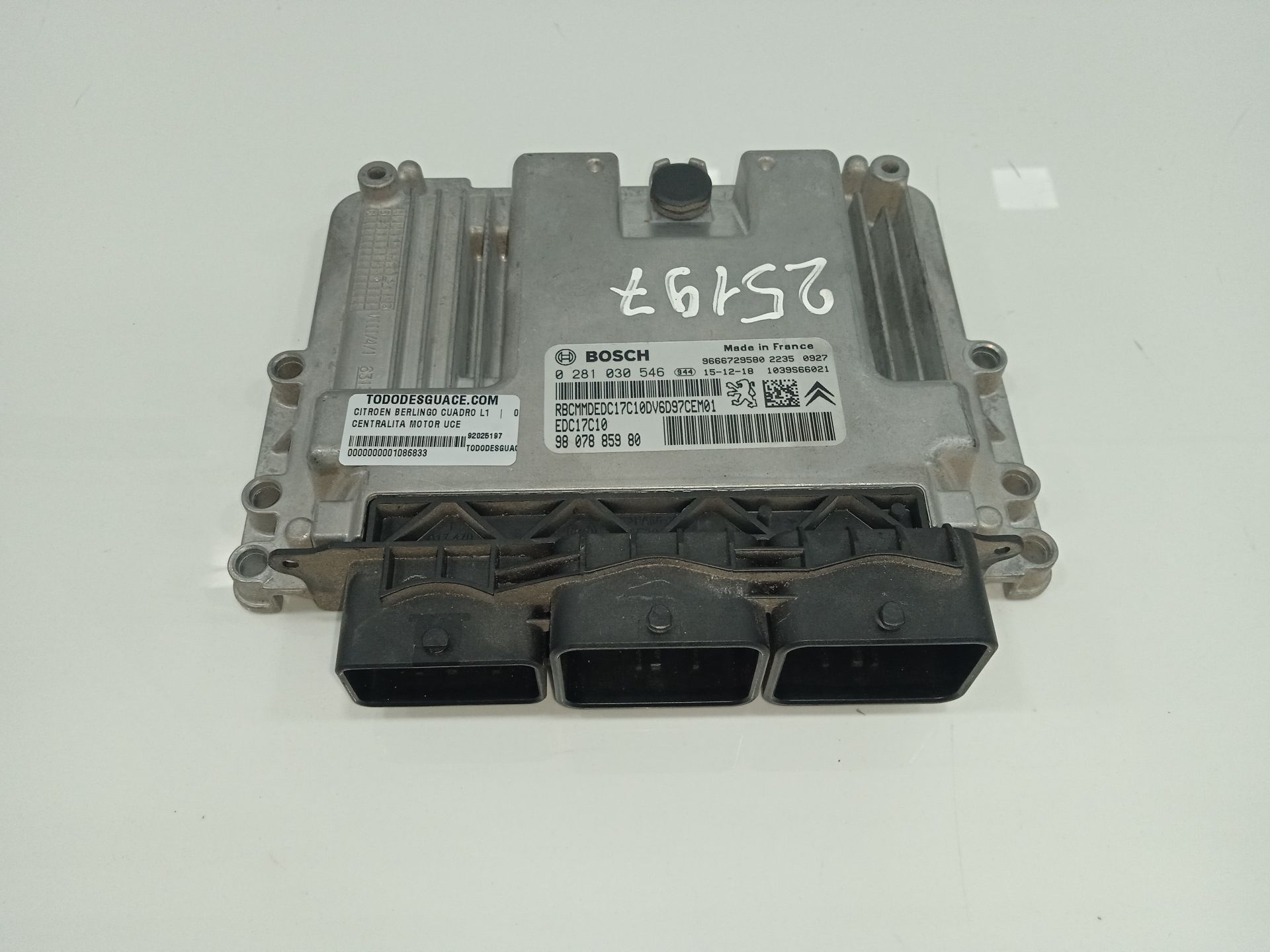Centralita motor uce l1