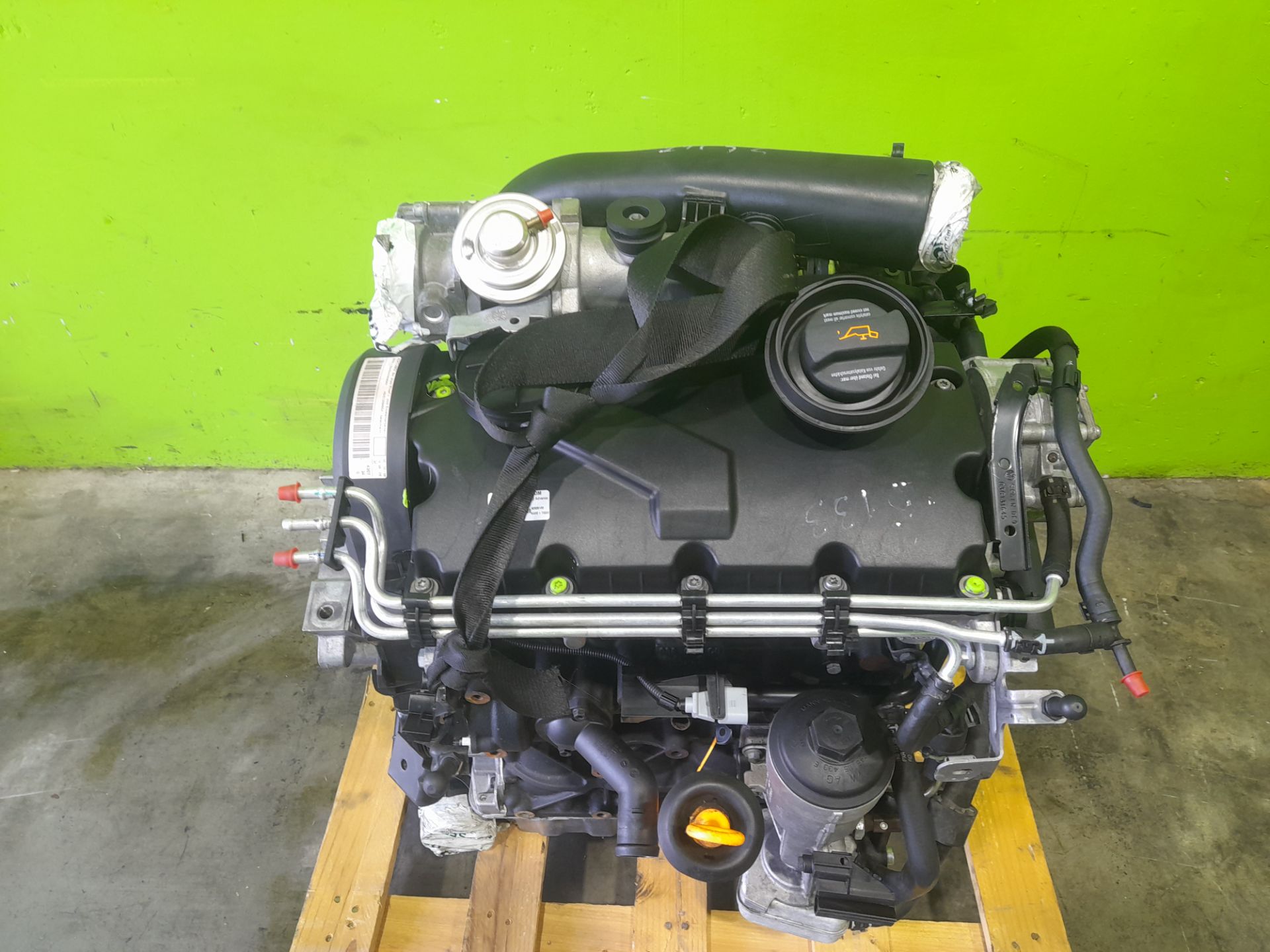 Motor completo volkswagen touran (1t2) advance