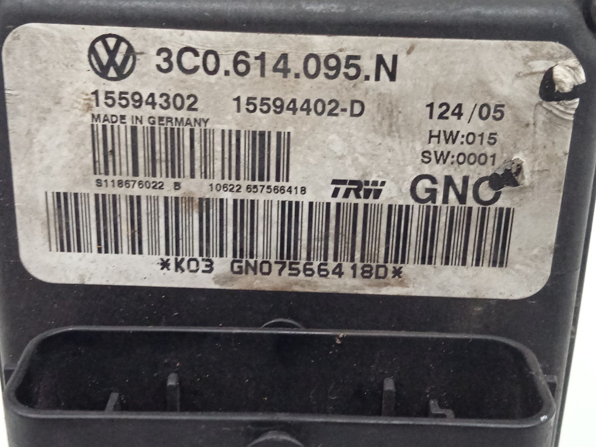 Abs volkswagen passat berlina (3c2) advance