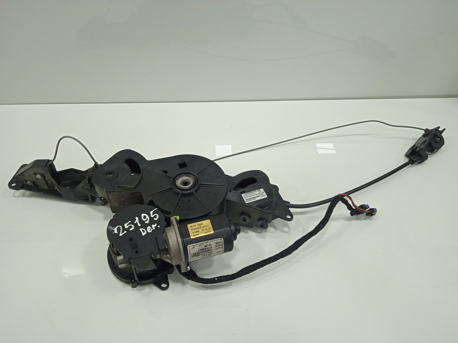 Motor cierre centralizado trasero derecho peugeot 807 sr pack