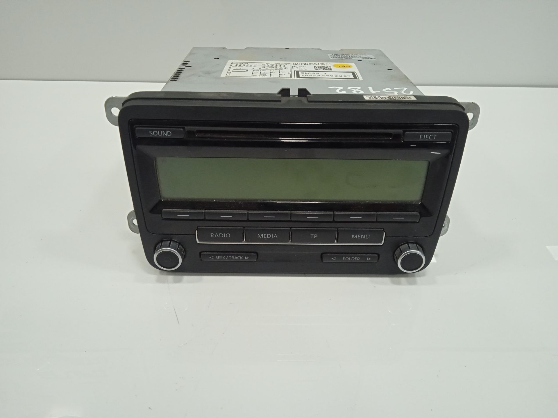 Sistema audio / radio cd volkswagen golf vi (5k1)(10.2008) advance
