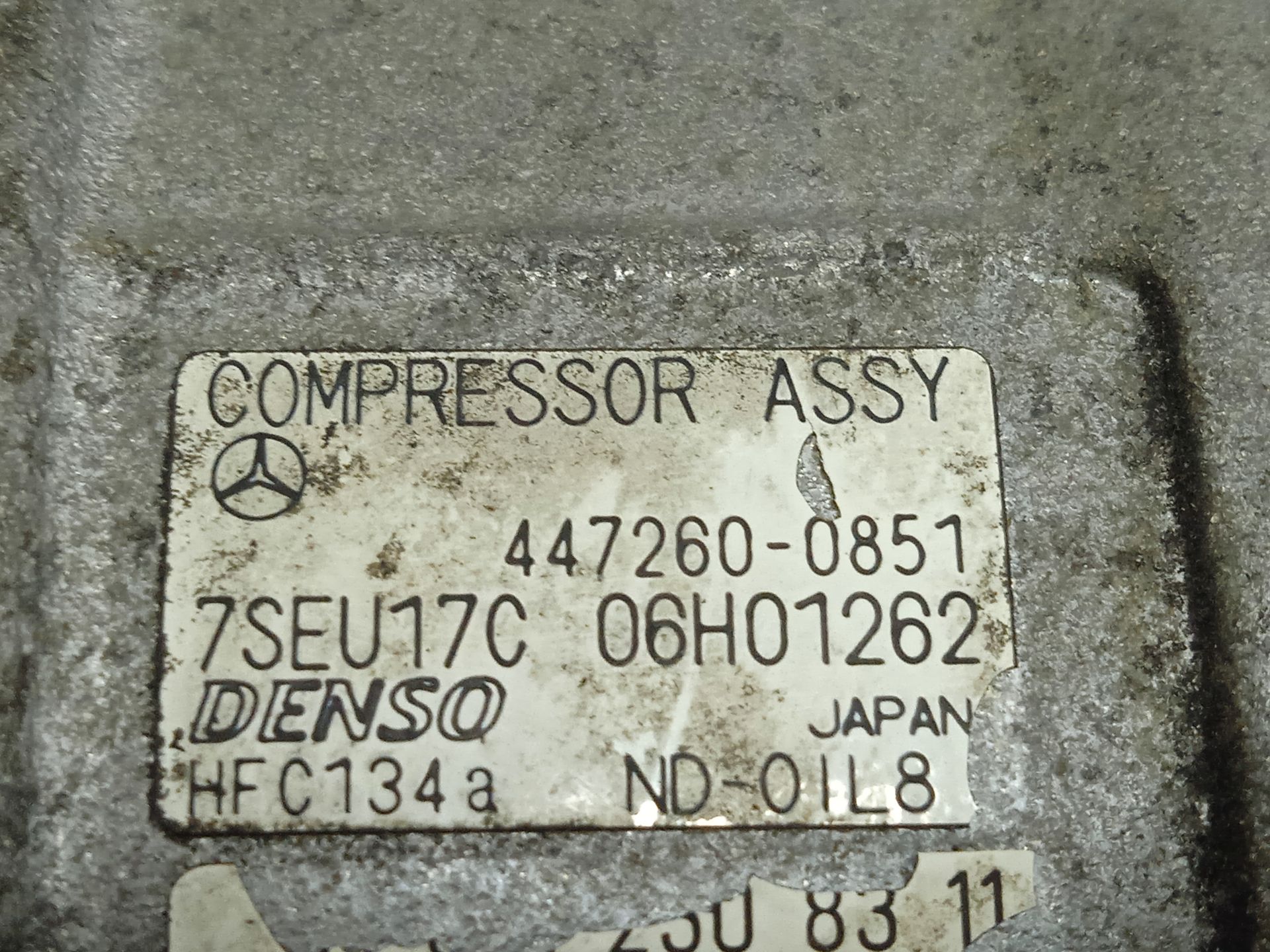 Compresor aire acondicionado mercedes-benz clase r (bm 251) 320 cdi (251.022)