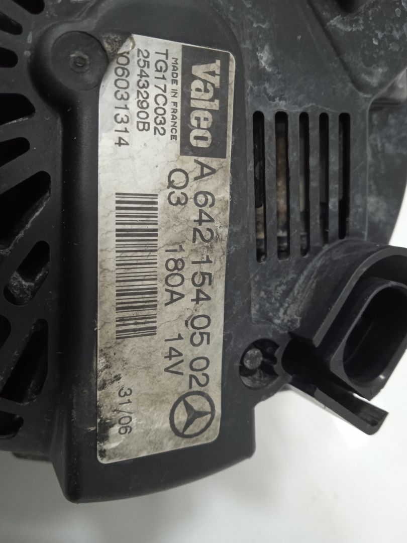 Alternador mercedes-benz clase r (bm 251) 320 cdi (251.022)