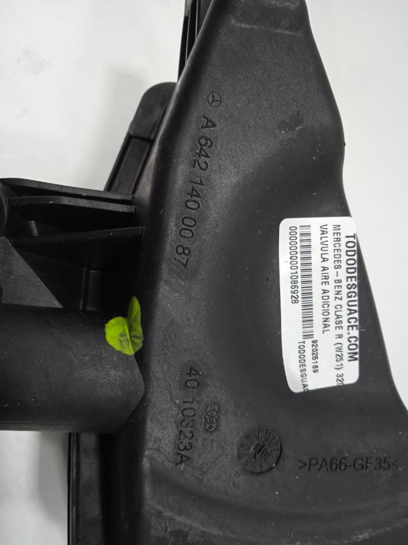 Valvula aire adicional mercedes-benz clase r (bm 251) 320 cdi (251.022)