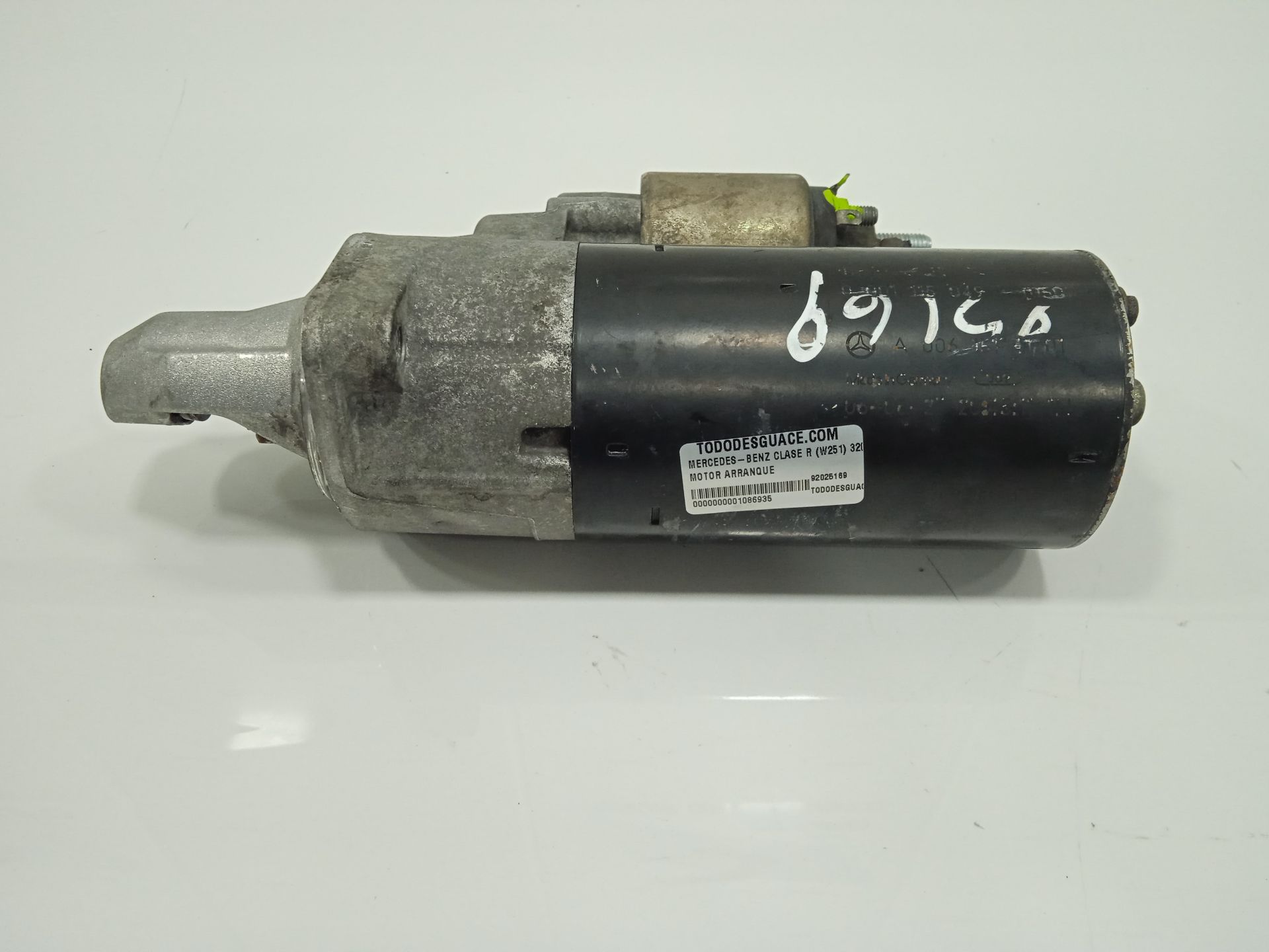 Motor arranque mercedes-benz clase r (bm 251) 320 cdi (251.022)