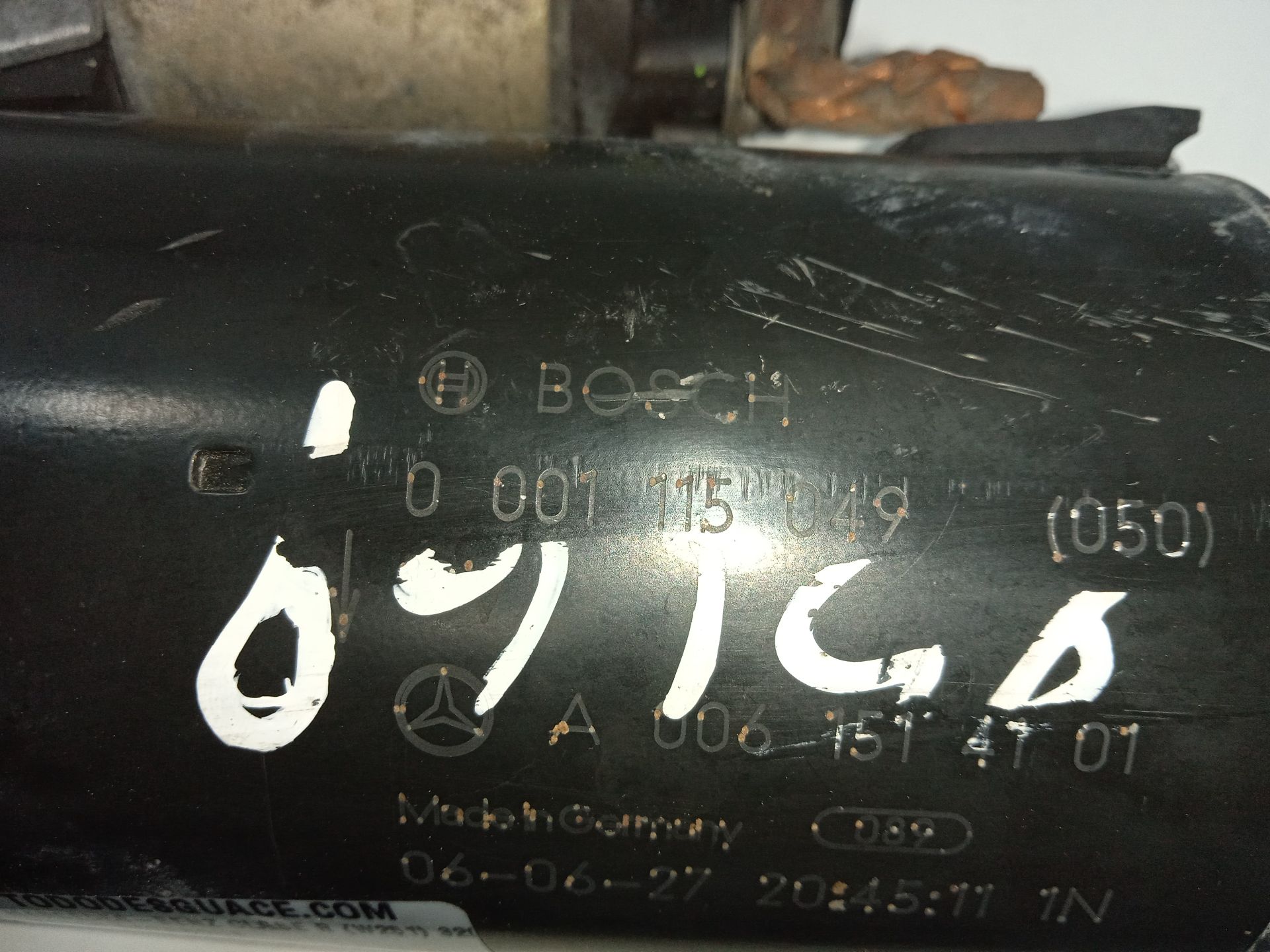 Motor arranque mercedes-benz clase r (bm 251) 320 cdi (251.022)