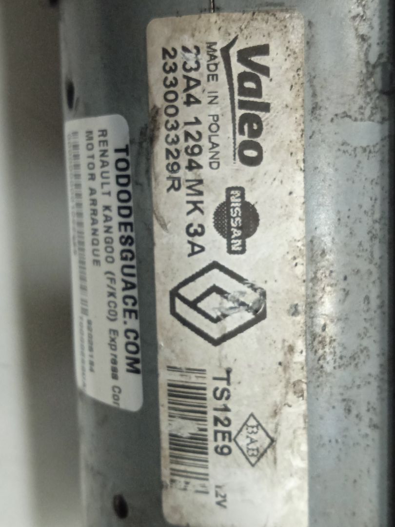 Motor arranque renault kangoo i (fkc0) express confort