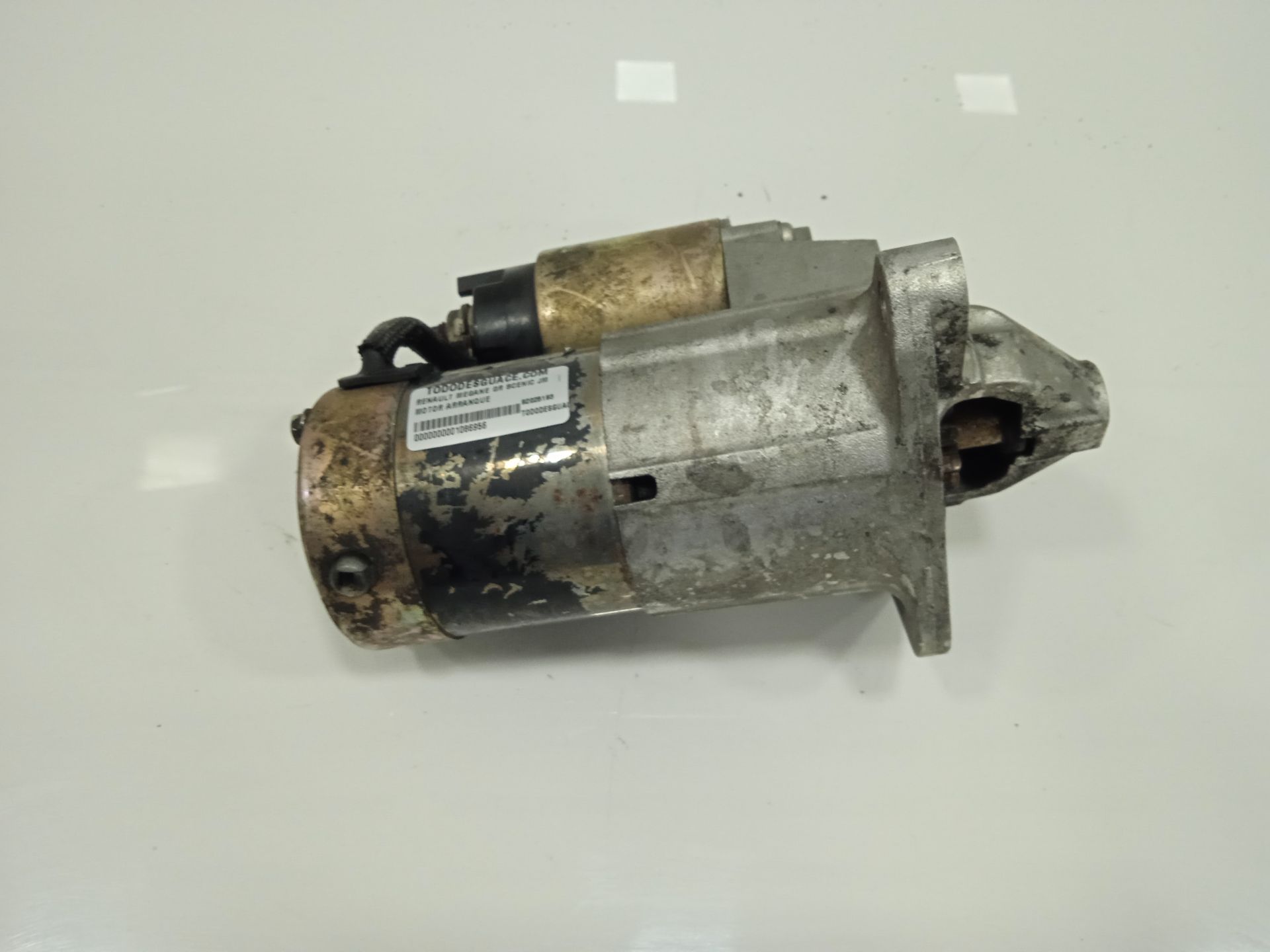 Motor arranque renault  no identificado