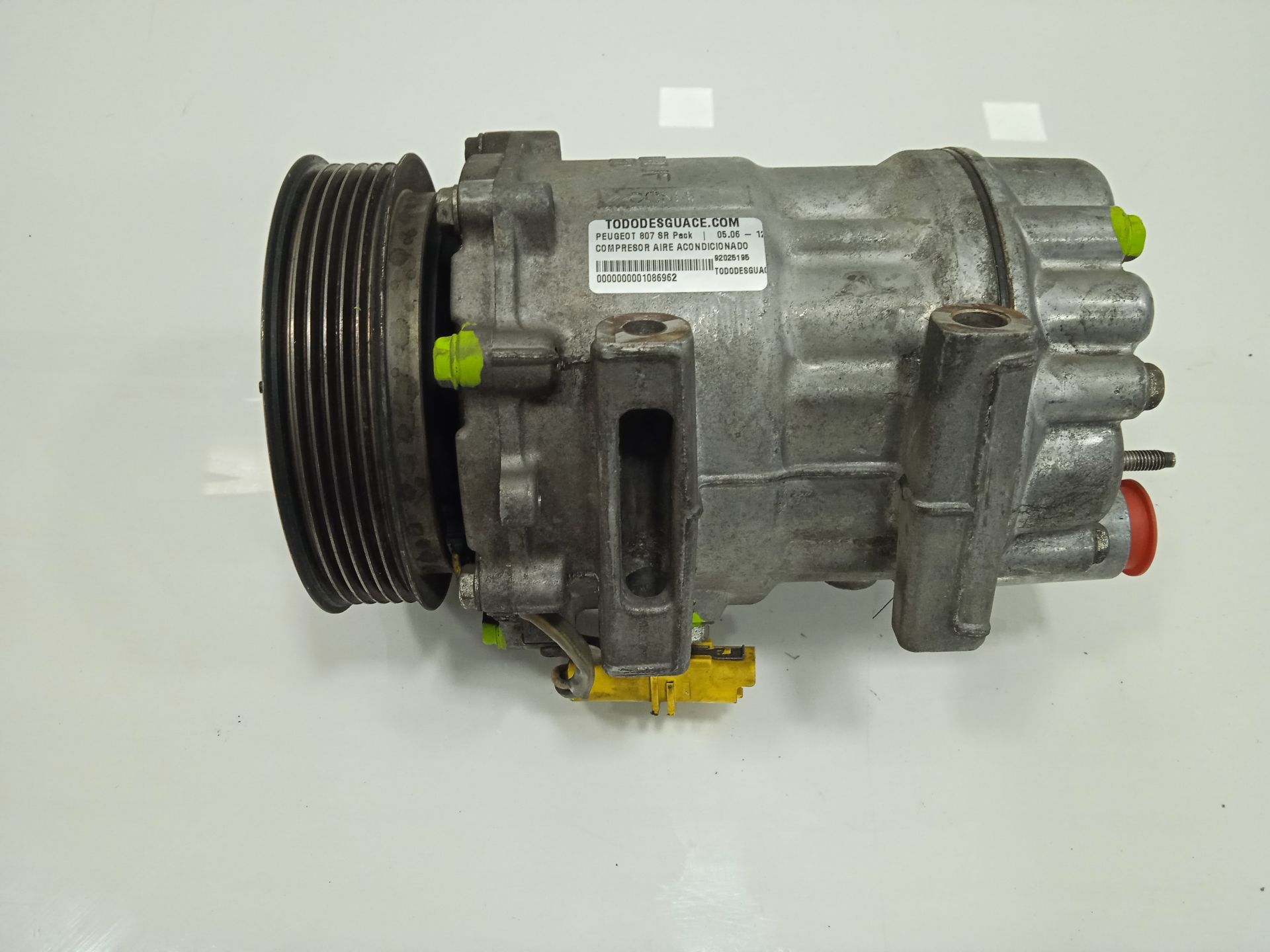 Compresor aire acondicionado peugeot 807 sr pack