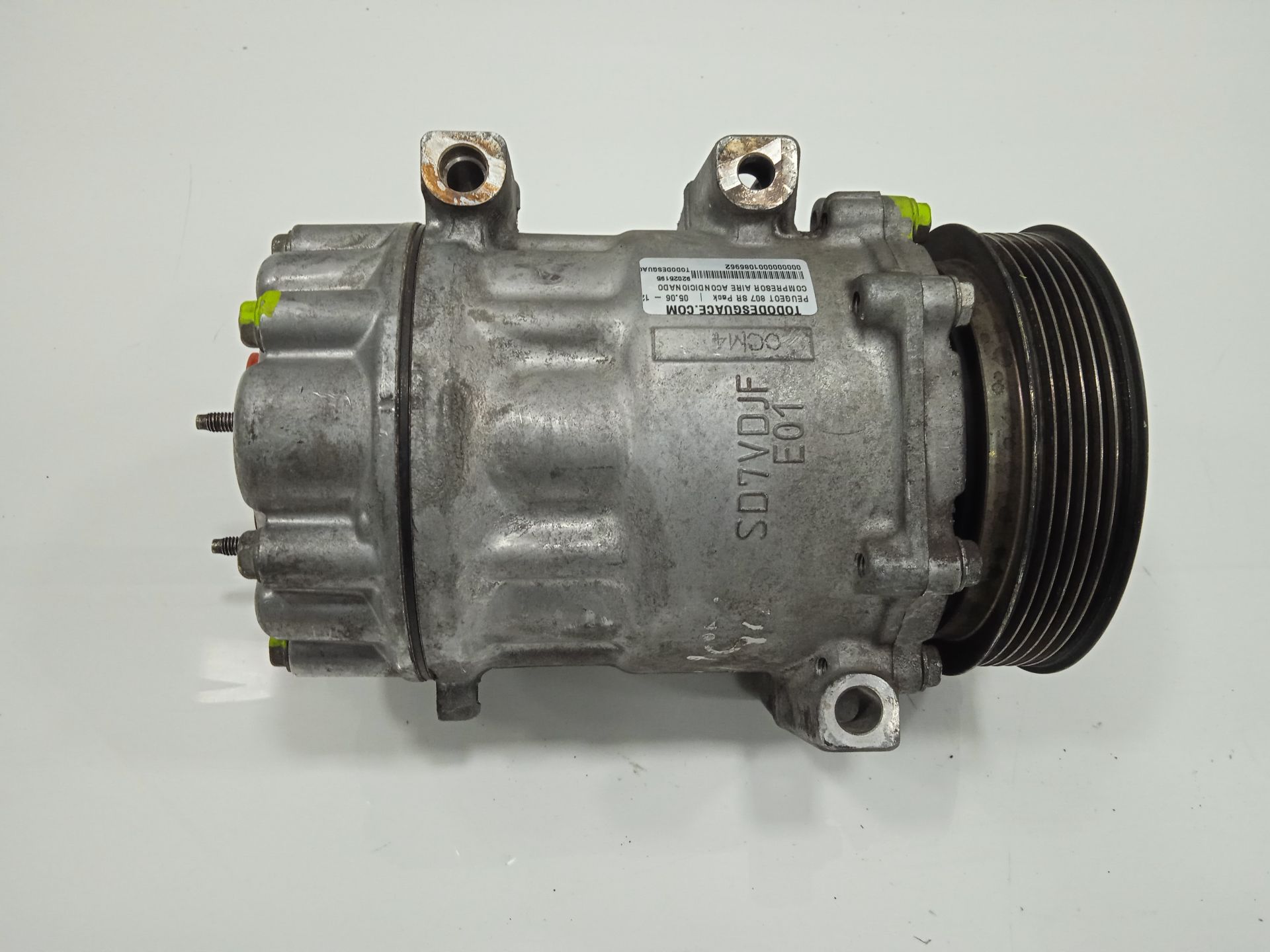 Compresor aire acondicionado peugeot 807 sr pack