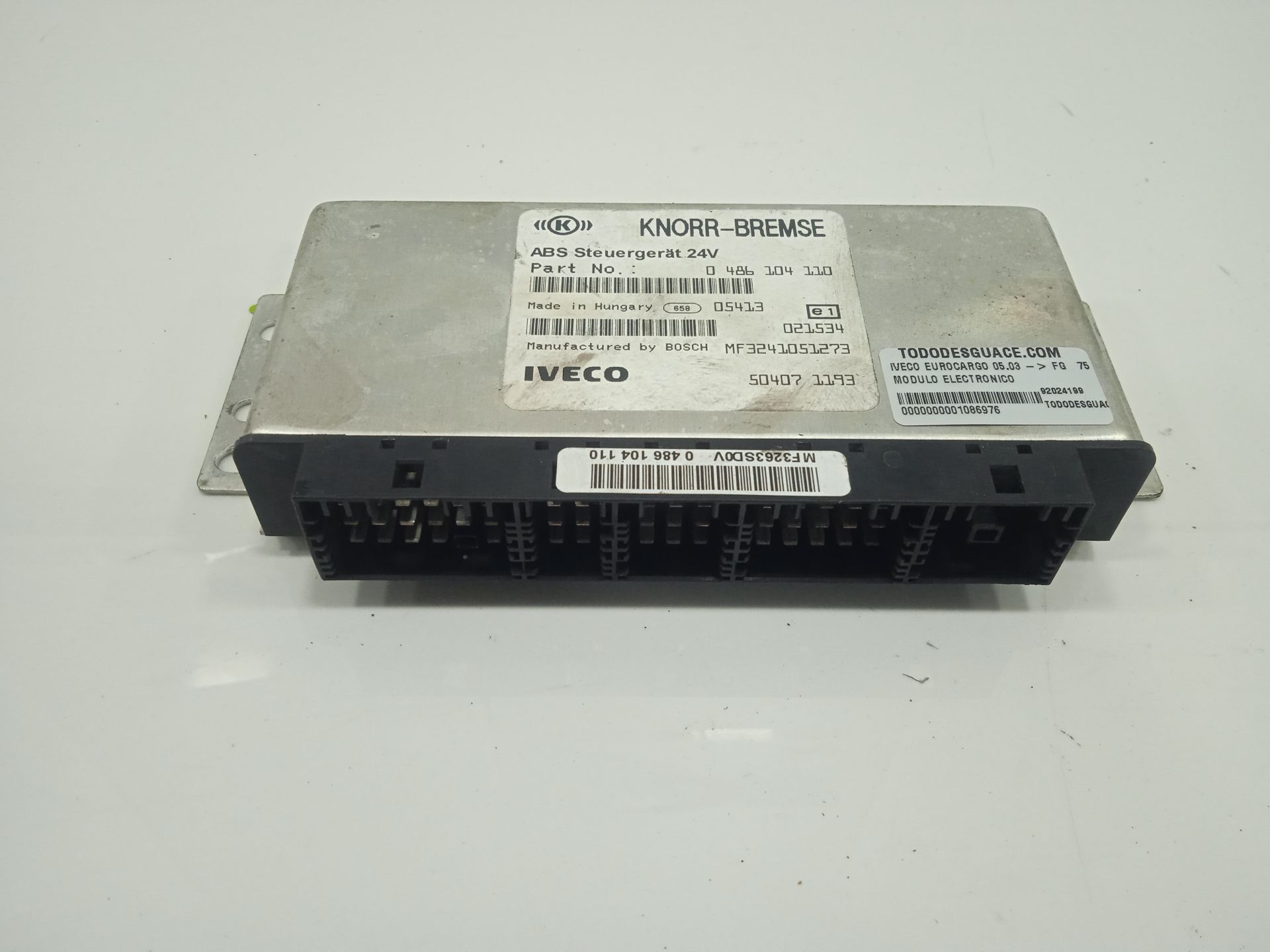 Modulo electronico fg   75 e tráfico urbano