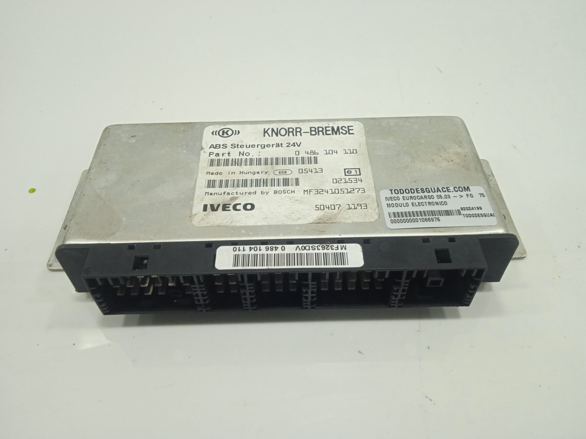 Modulo electronico fg   75 e tráfico urbano