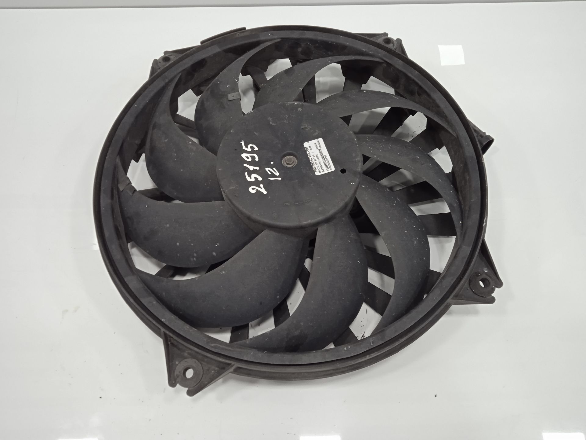 Electroventilador peugeot 807 sr pack
