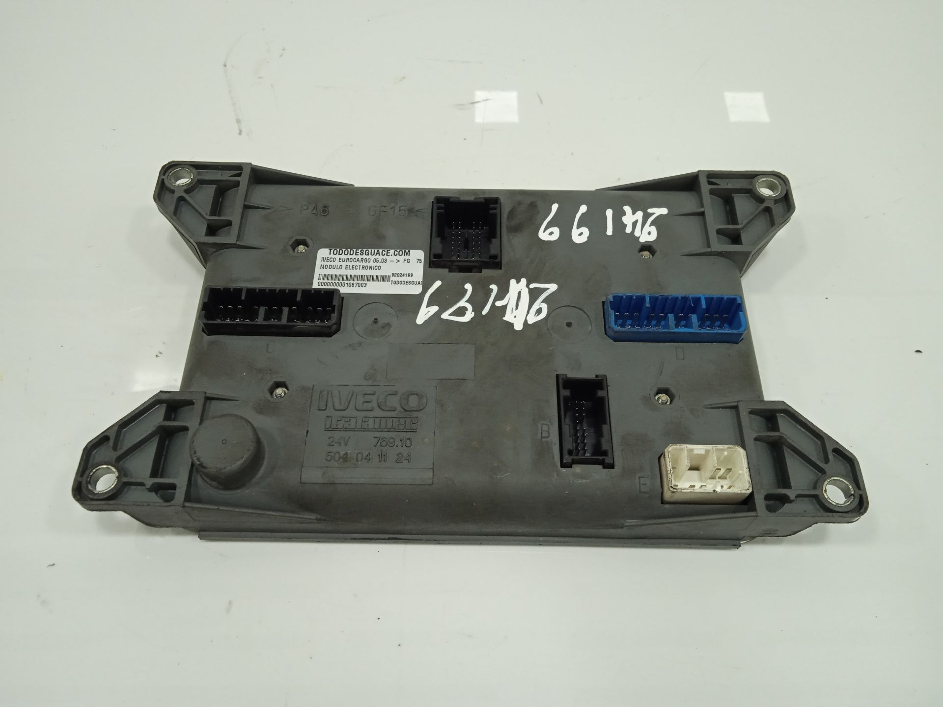 Modulo electronico fg   75 e tráfico urbano