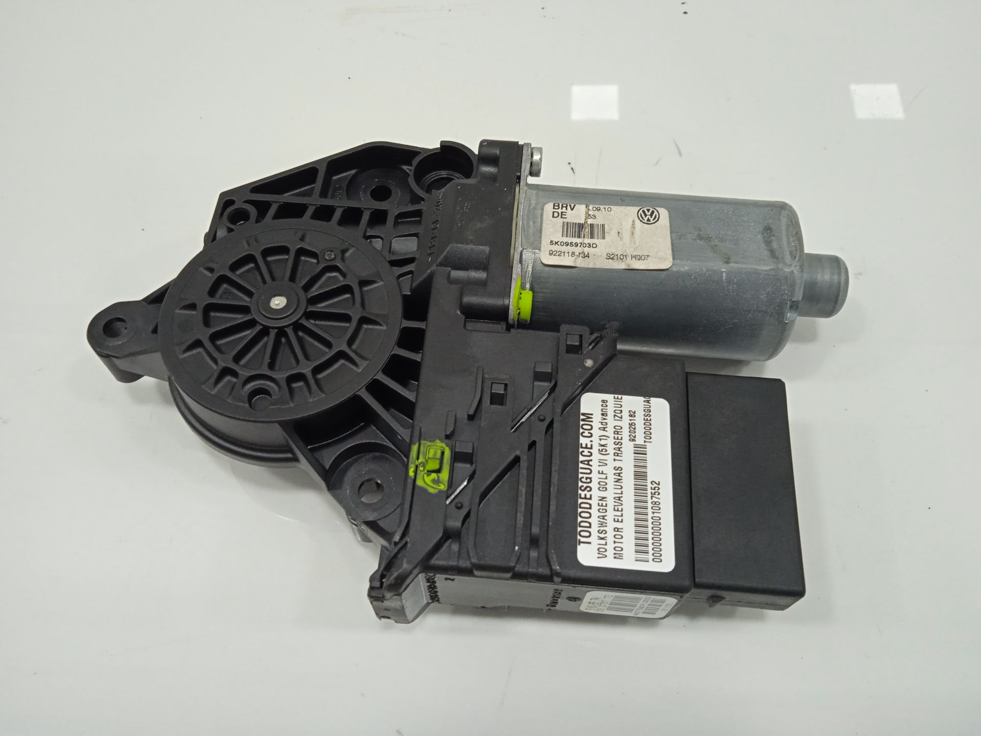Motor elevalunas trasero izquierdo volkswagen golf vi (5k1)(10.2008) advance