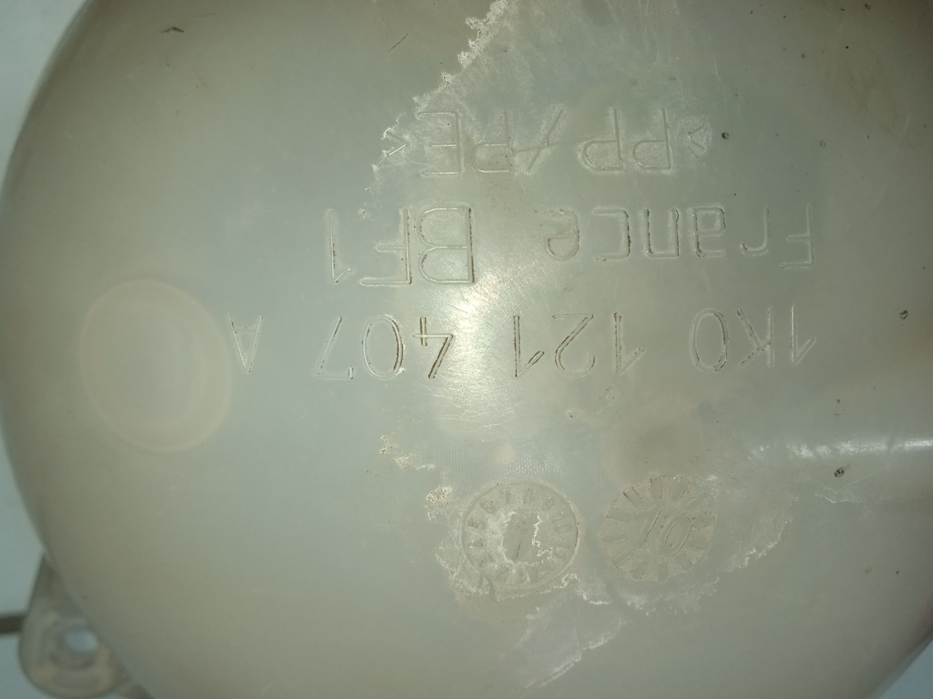 Deposito expansion volkswagen golf vi (5k1)(10.2008) advance