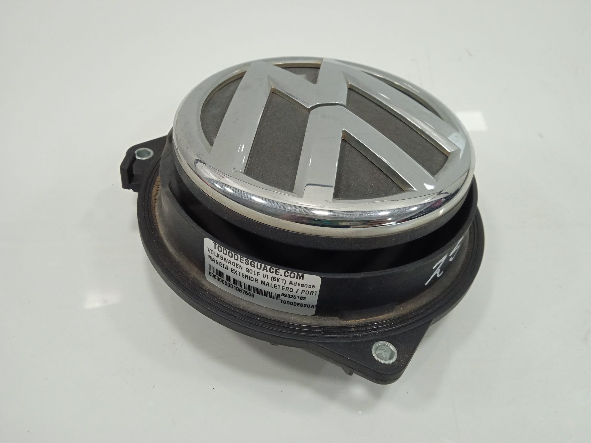 Maneta exterior maletero / porton volkswagen golf vi (5k1)(10.2008) advance