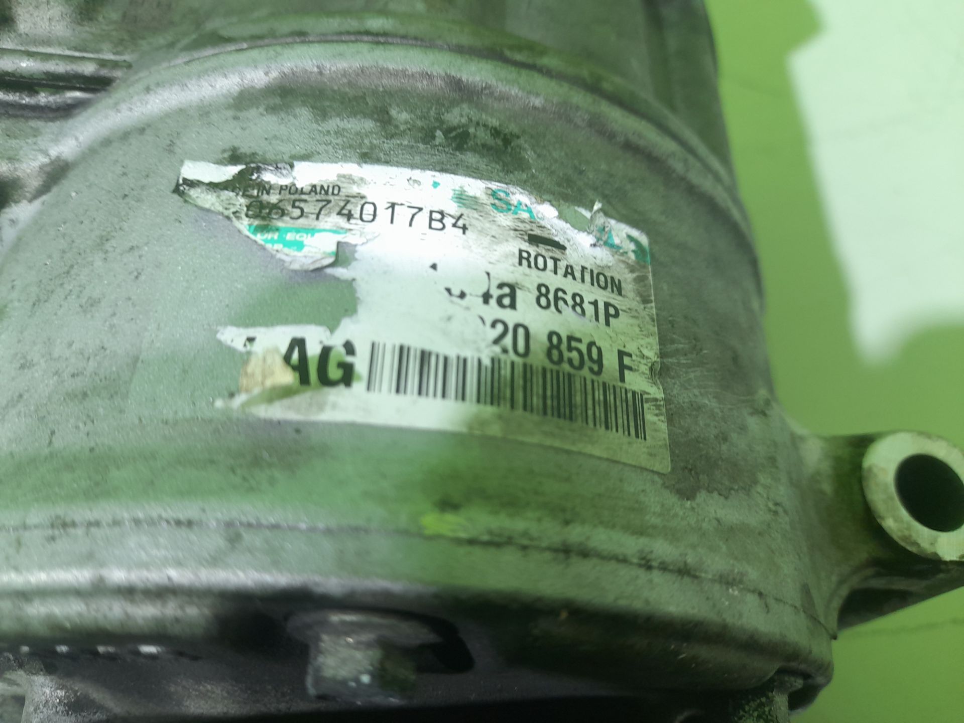 Compresor aire acondicionado seat leon (1p1) reference