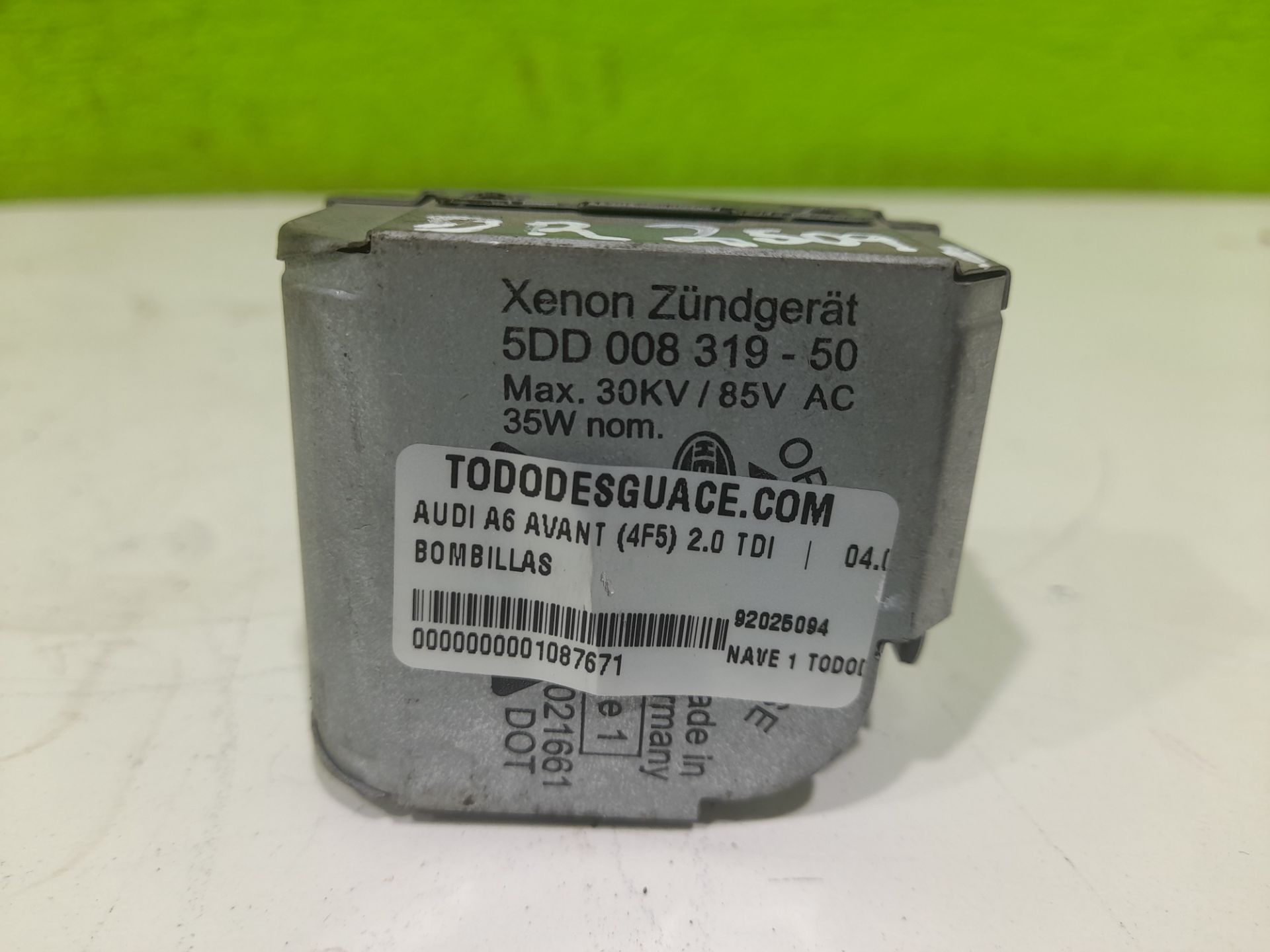 Bombillas audi a6 avant (4f5) 2.0 tdi