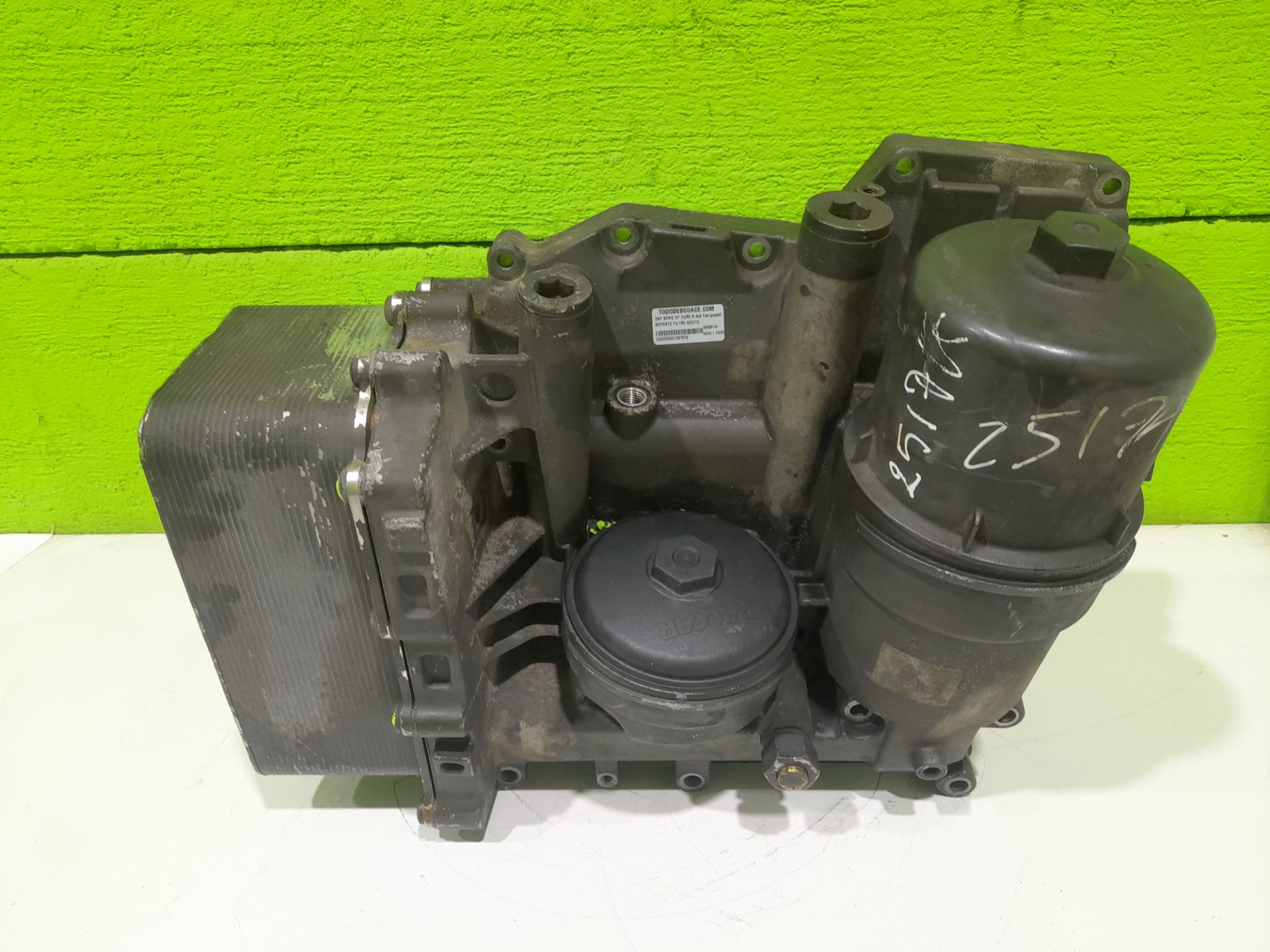 Soporte filtro aceite daf xf (euro 6) 4x2 fahrgestell spacecab