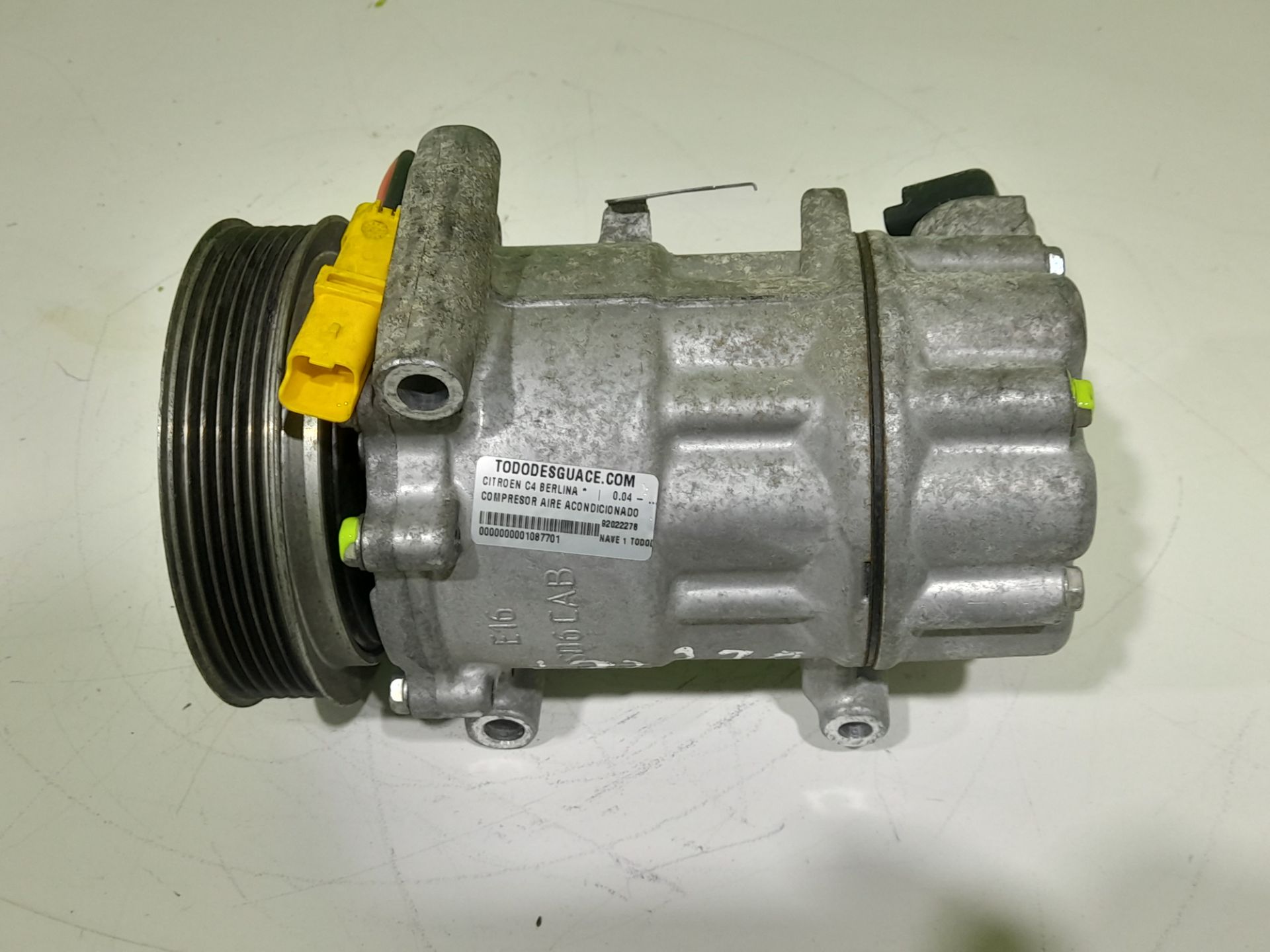 Compresor aire acondicionado citroen c4 berlina 