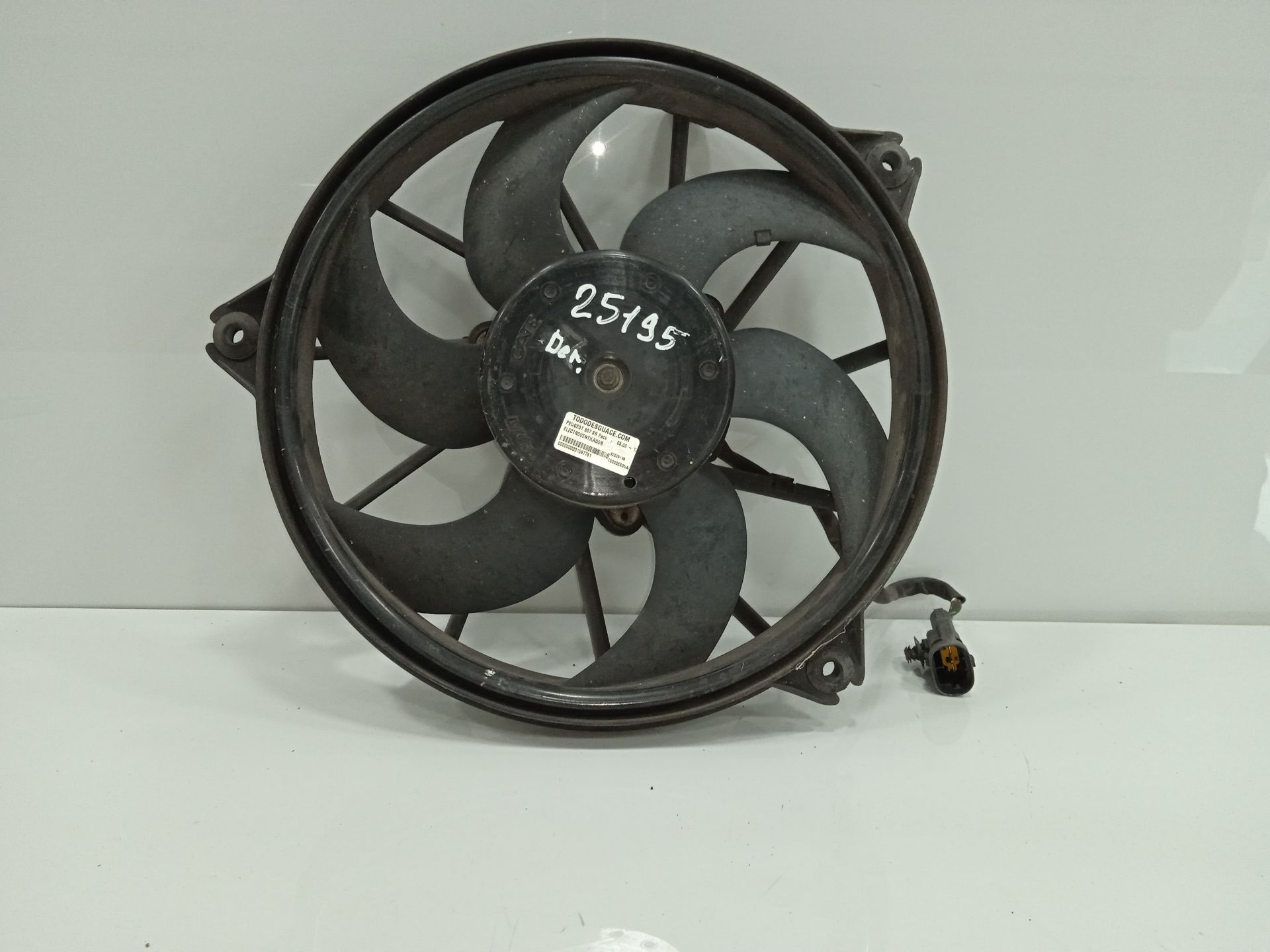 Electroventilador peugeot 807 sr pack