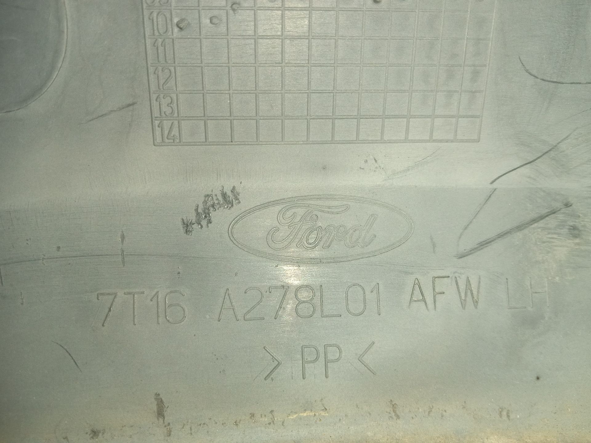 Aletin delantero izquierdo ford tourneo connect (tc7) kombi corta (2009)
