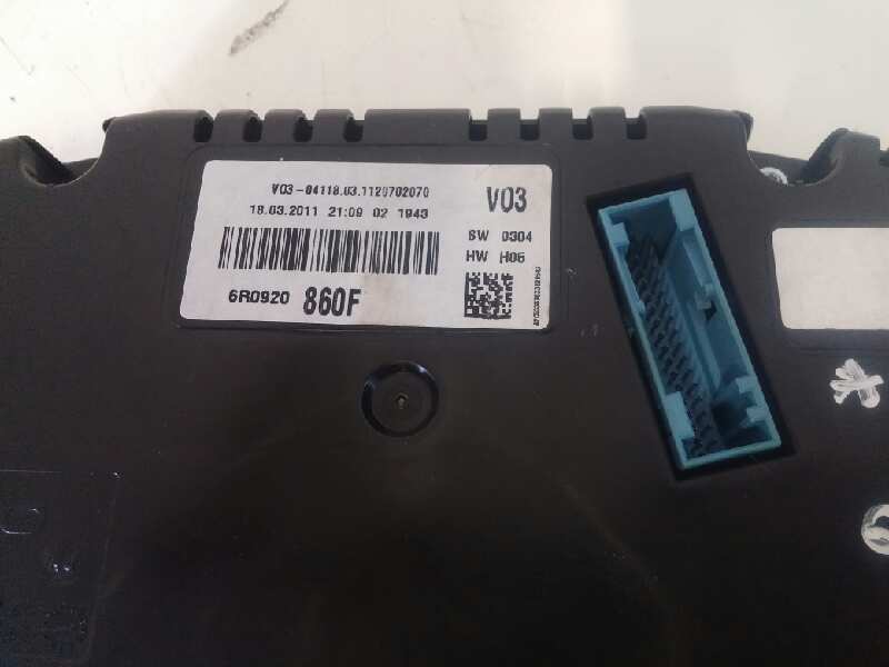Cuadro instrumentos volkswagen polo v (6r1) advance
