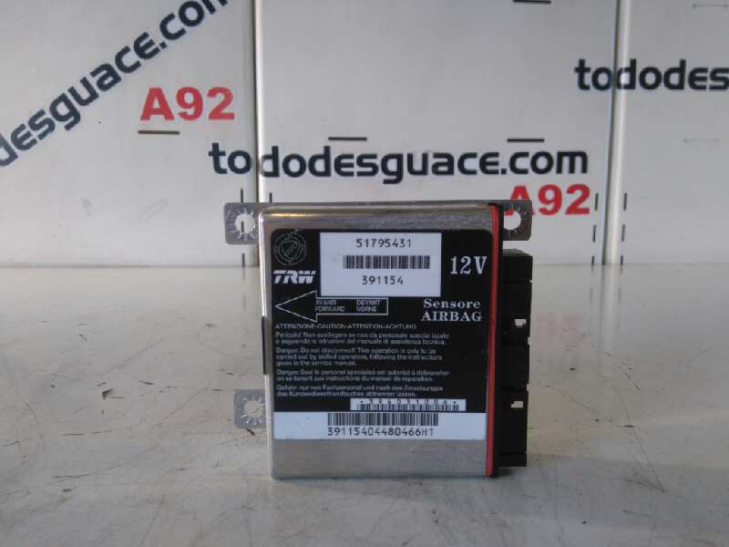 Centralita airbag fiat grande punto (199) 1.3 16v multijet active (55kw)