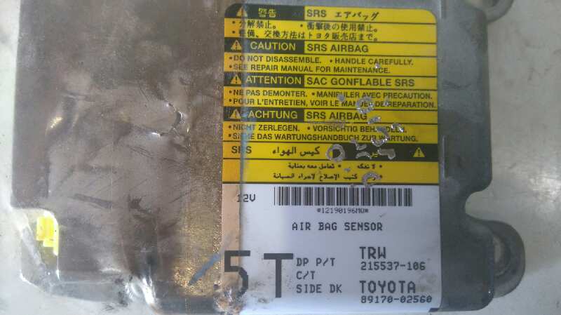 Centralita airbag toyota auris (e15) luna+