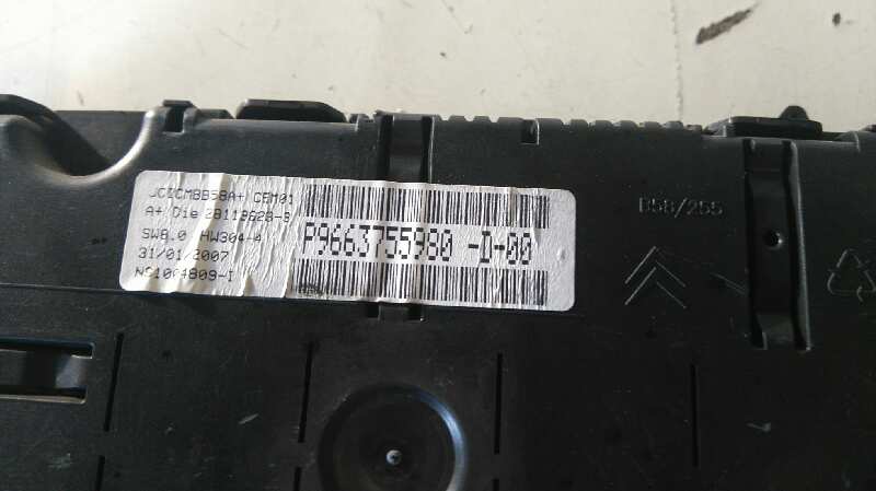 Cuadro instrumentos citroen c4 picasso lx plus