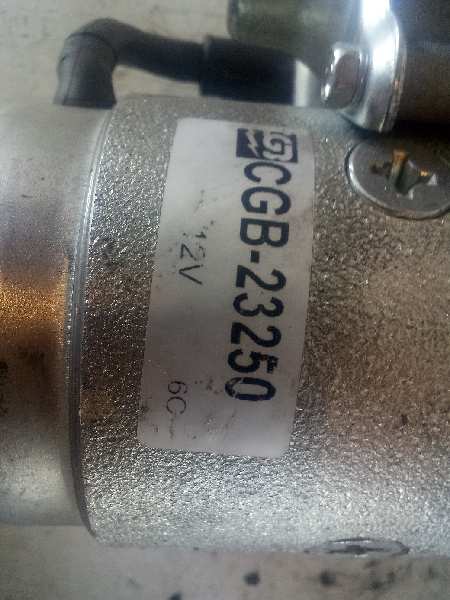Motor arranque nissan  no identificado