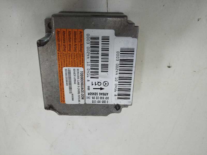Sensor airbag mercedes-benz clase s (bm 220) berlina 400 cdi (220.028)
