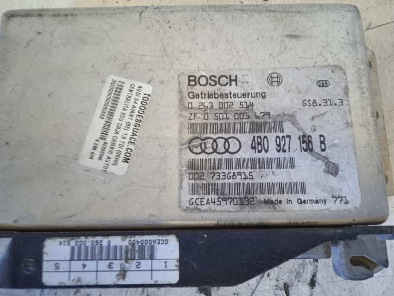 No identificado audi a4 avant (8e) 1.9 tdi (96kw)