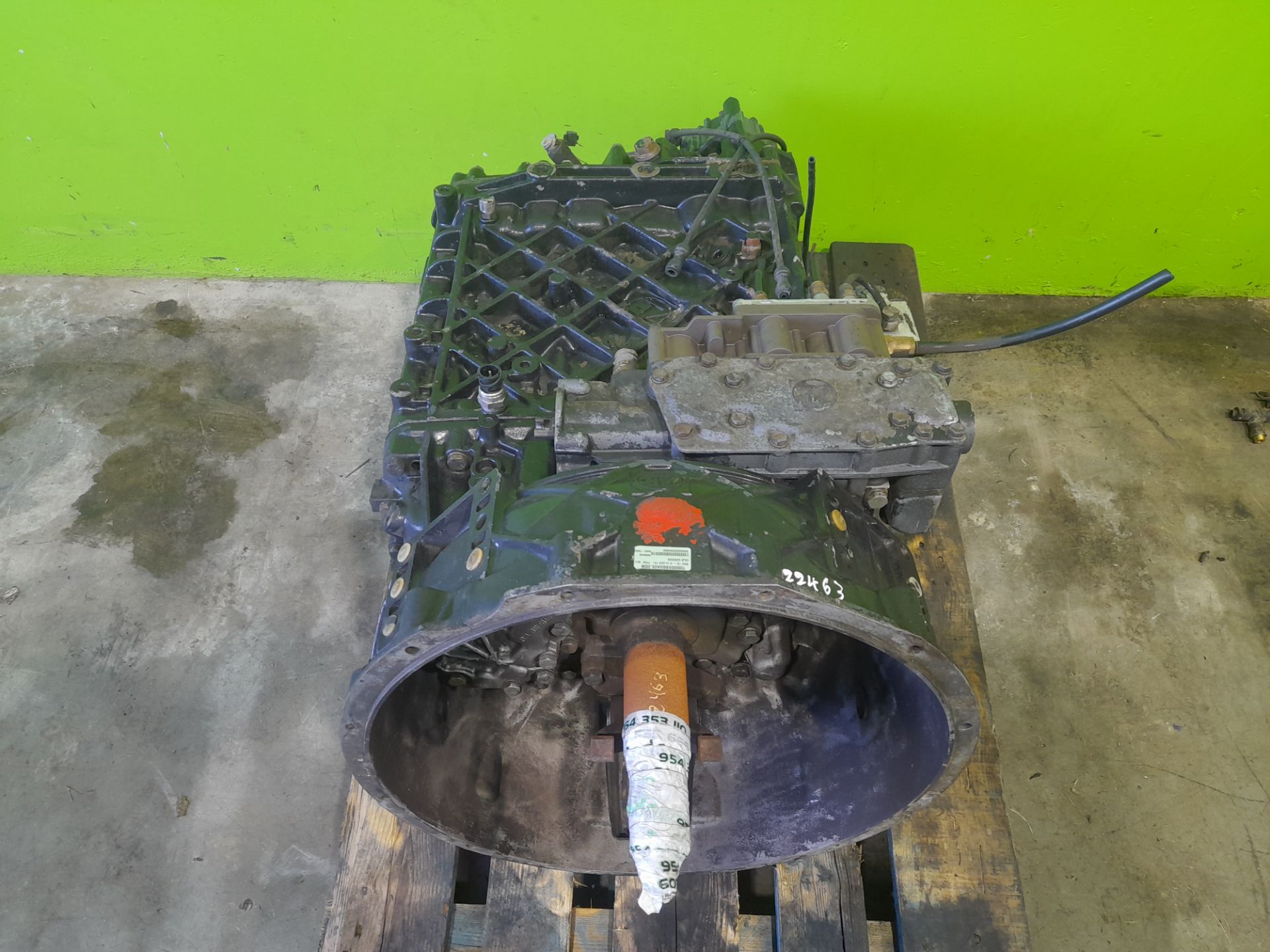 Caja cambios man tga 41.xxx (2000) fki   ffdk  8x4  (e3) l