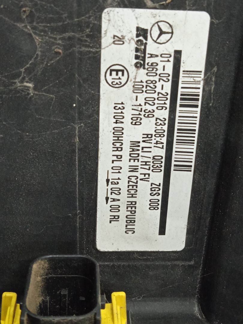Faro izquierdo mercedes-benz actros 4 2-ejes bm 963 (2011) 18xx 4x2 sattelzugmaschine l b