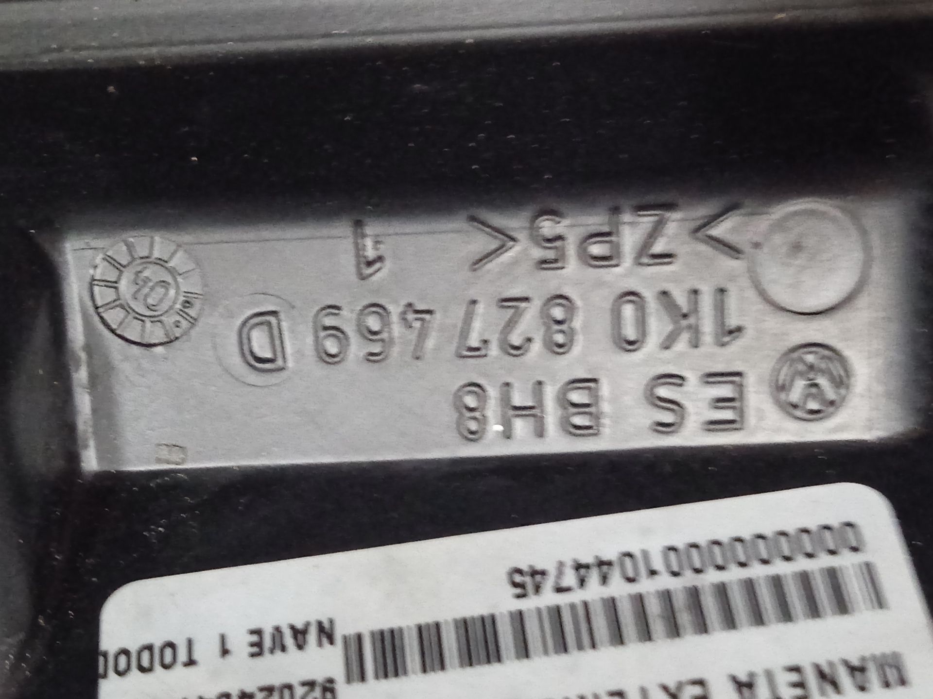 Maneta exterior porton volkswagen golf v (1k1)(10.2003) conceptline (e)