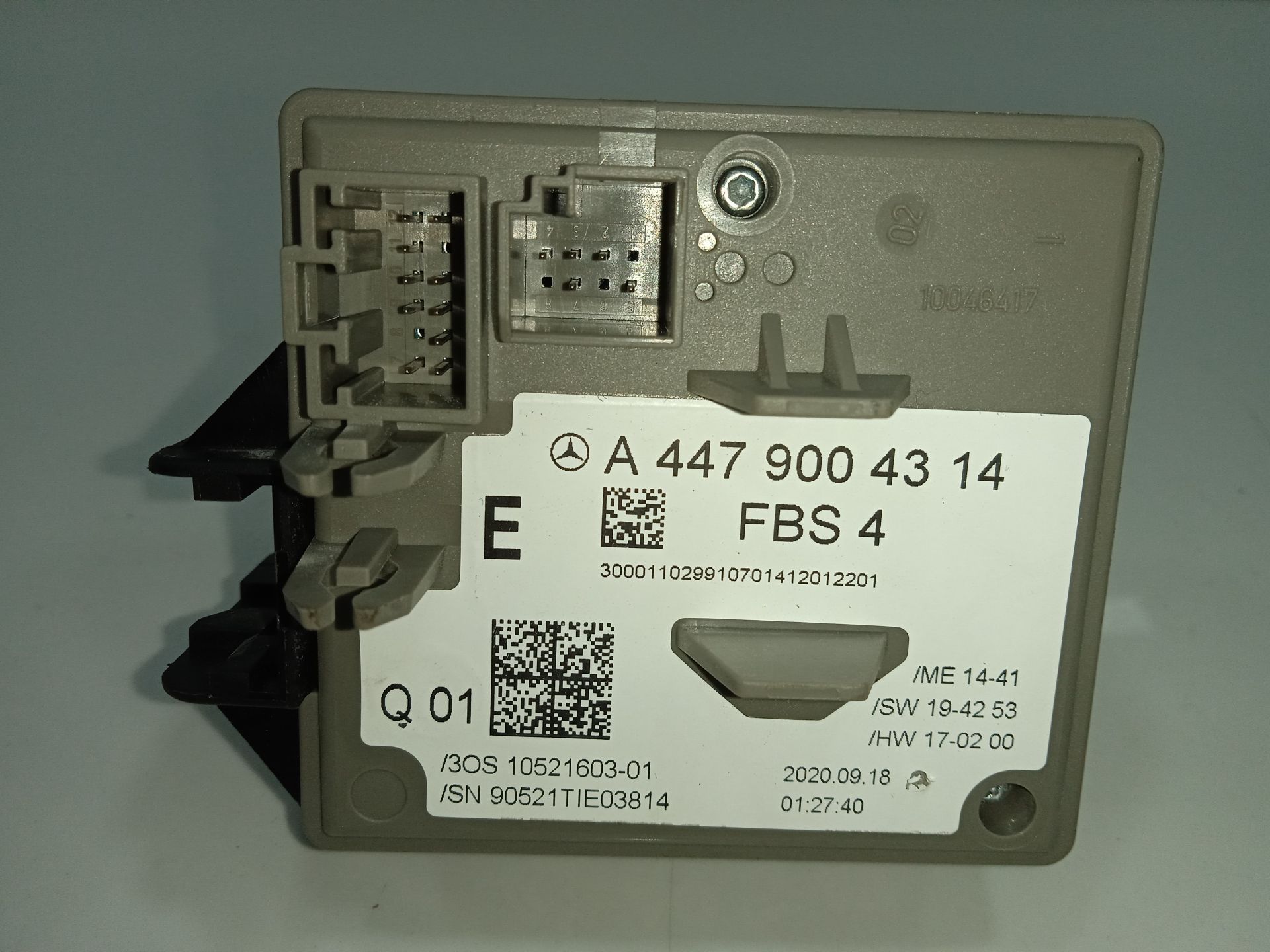Antirrobo / llave contacto mercedes-benz eqv -clase (447) 
