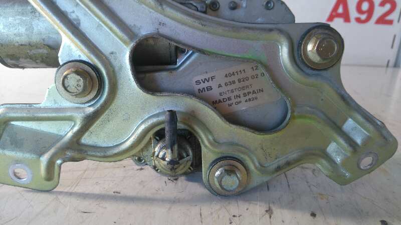 Motor limpia trasero mercedes-benz v clase (638) v 230 turbodiesel  (638.274)