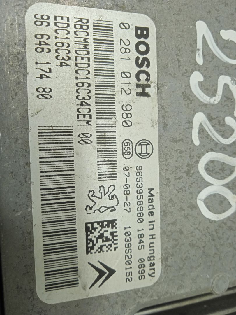 Centralita motor uce citroen grand c4 picasso 