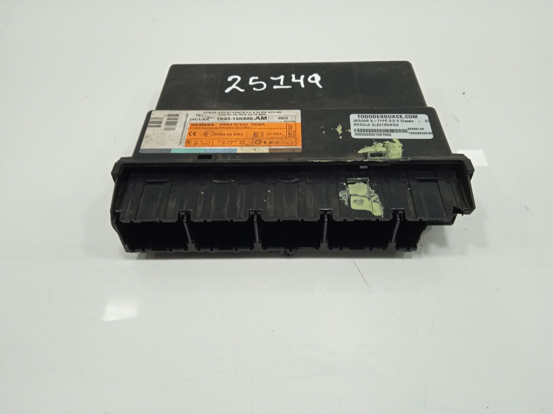 Modulo electronico jaguar x-type 2.0 d classic