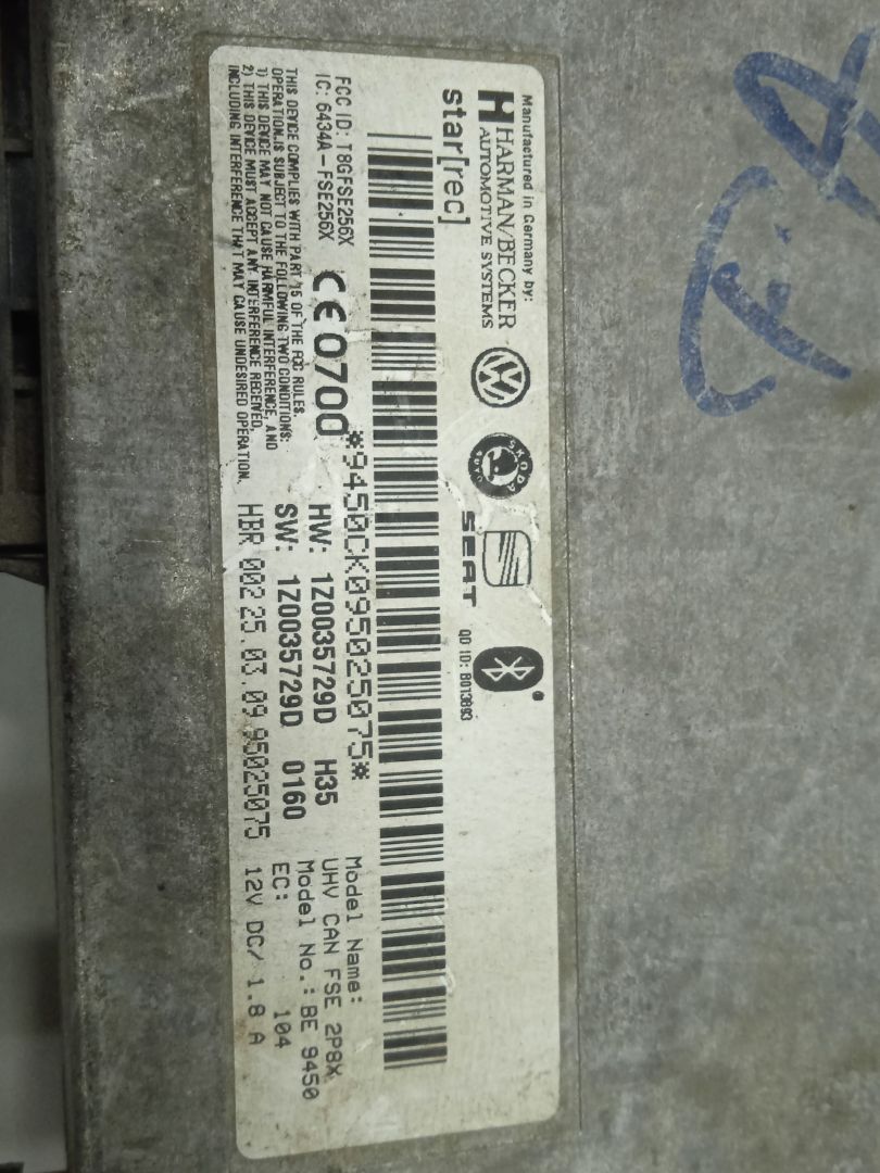 Modulo electronico seat altea xl (5p5) family