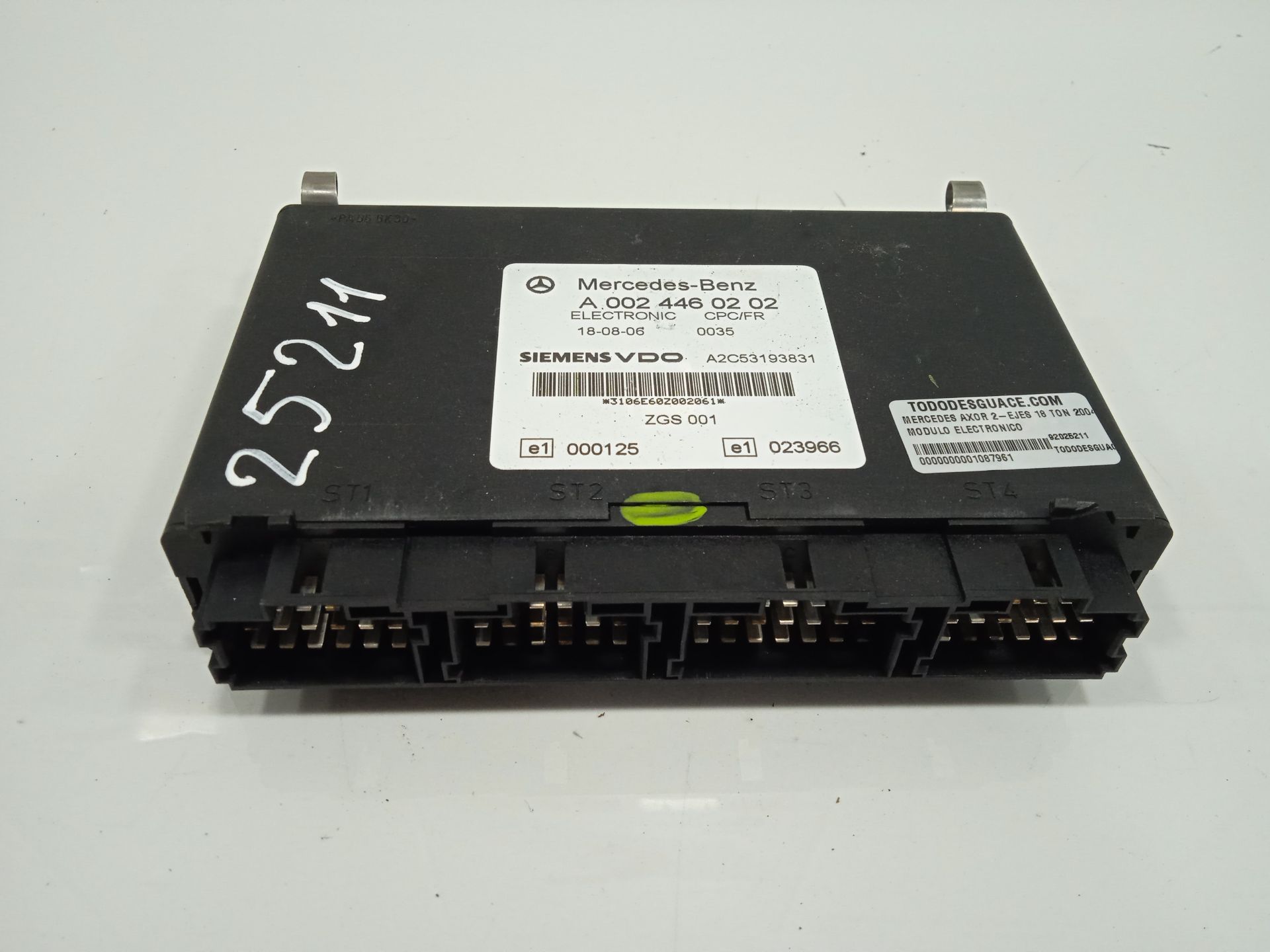 Modulo electronico mercedes-benz axor 2 cr 2-ejes 18 t bm 944 95024 (2004) 