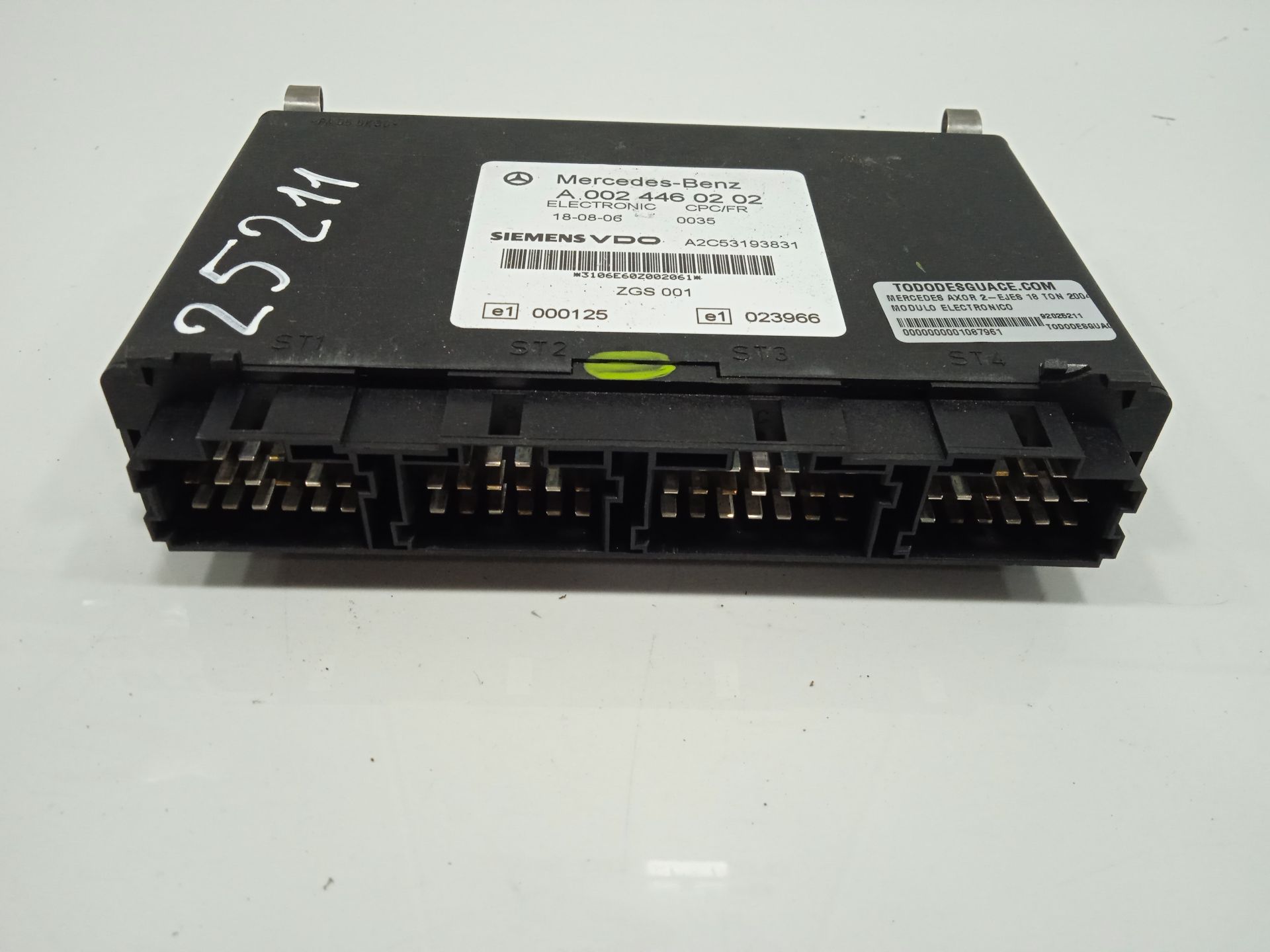 Modulo electronico mercedes-benz axor 2 cr 2-ejes 18 t bm 944 95024 (2004) 