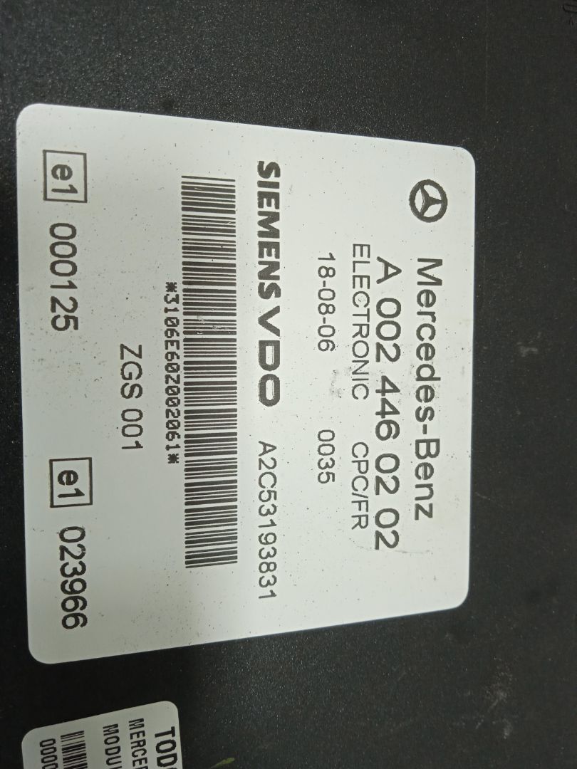 Modulo electronico mercedes-benz axor 2 cr 2-ejes 18 t bm 944 95024 (2004) 