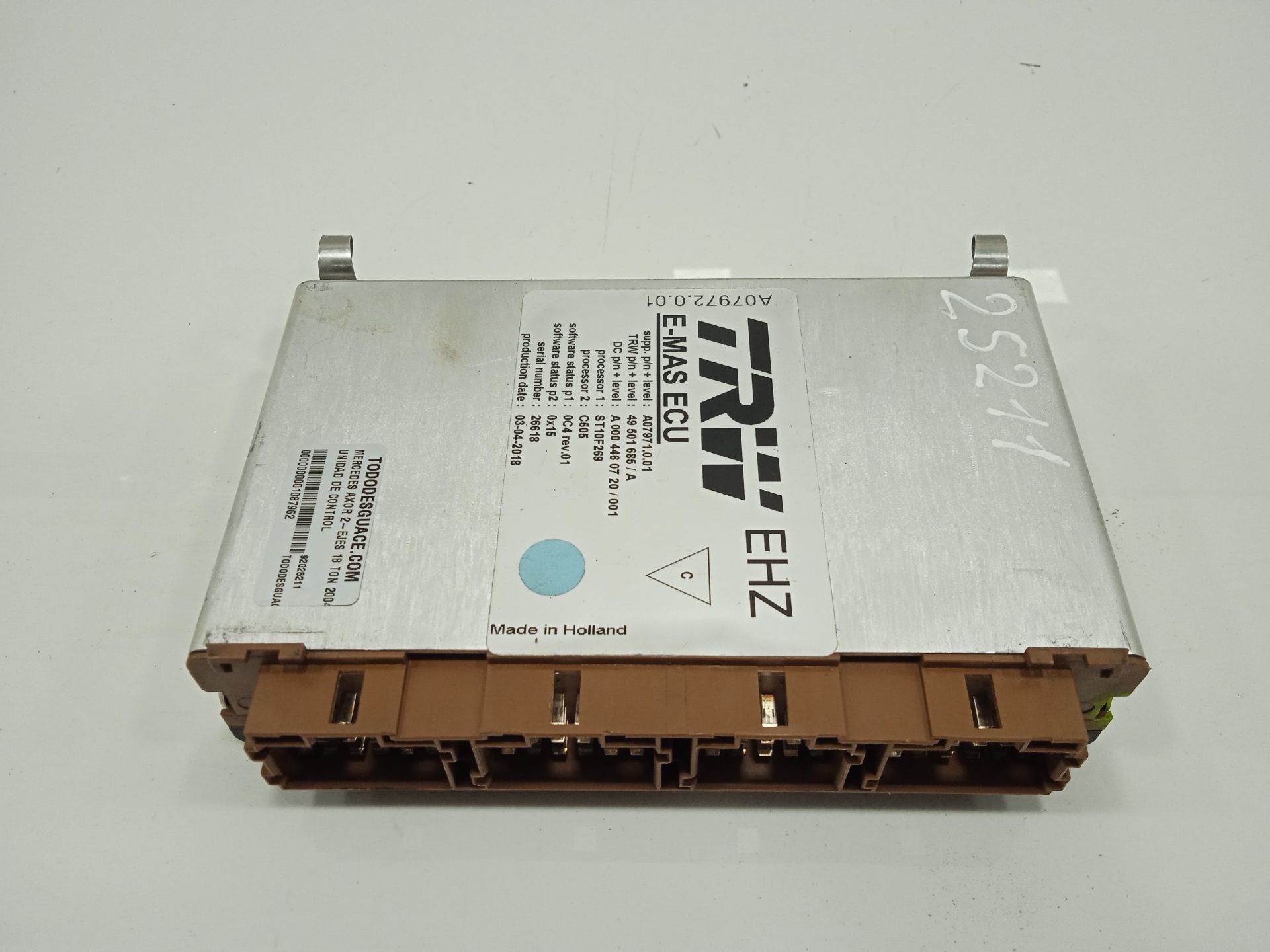 Unidad de control mercedes-benz axor 2 cr 2-ejes 18 t bm 944 95024 (2004) 