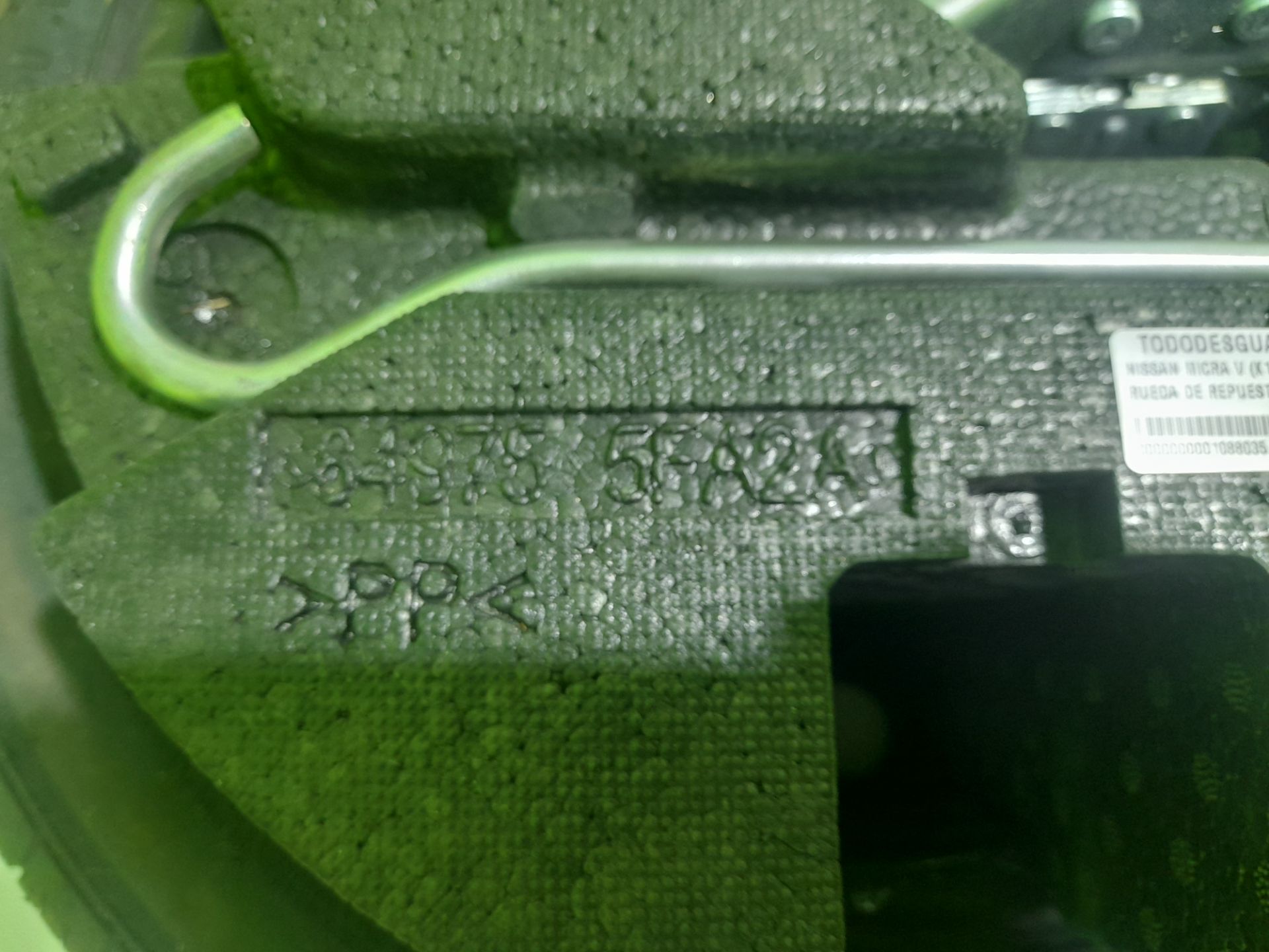 Rueda de repuesto nissan micra (k14) acenta