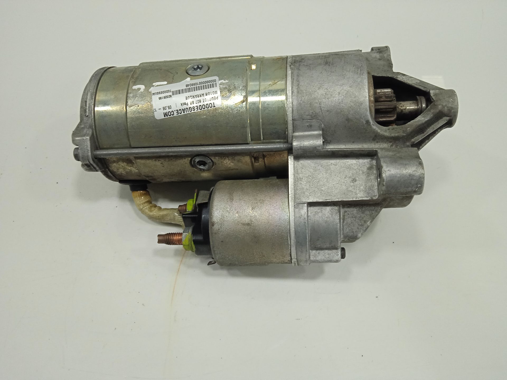 Motor arranque peugeot 807 sr pack