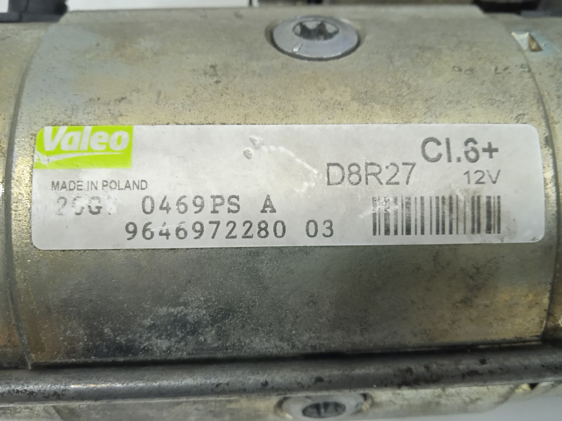 Motor arranque peugeot 807 sr pack